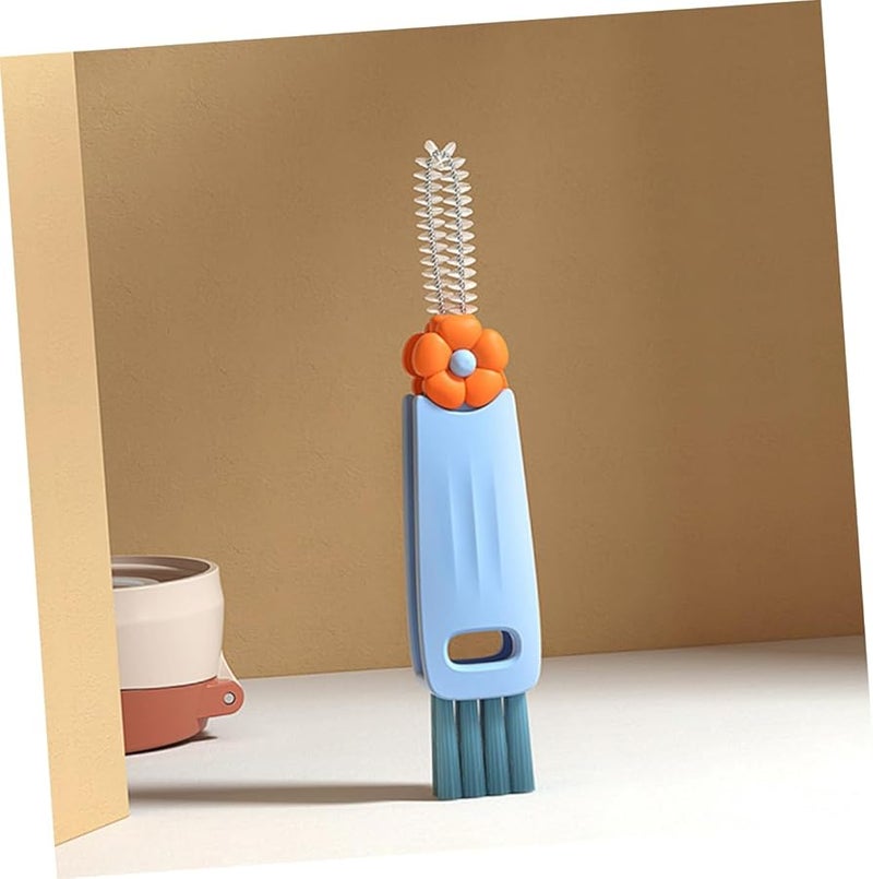 Unomor 3 Pack Cup Lid Brush Set for Sports Bottle Cap Cleaning - Image 5
